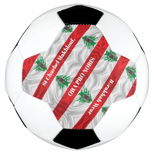 St. Charbel Makhlouf Fußball (Vorderseite)