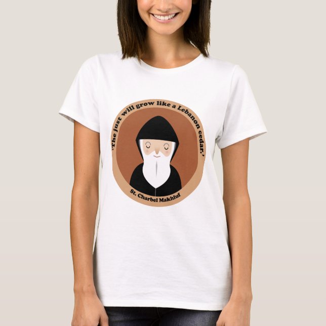 St. Charbel Makhluf T-Shirt (Vorderseite)