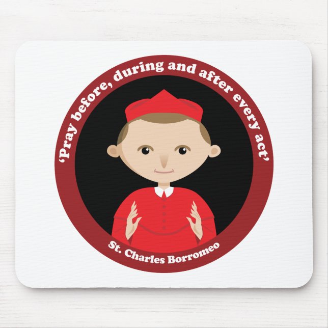 St. Charles Borromeo Mousepad (Vorne)