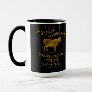 St Charles Illinois Milk Condensing Cream 1899 Tasse