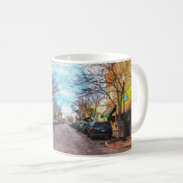 St Charles Main St Painterly Coffee Mug (Devant droit)