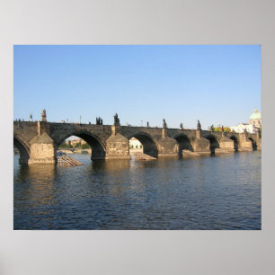 St- Charlesbrücke, Prag Poster