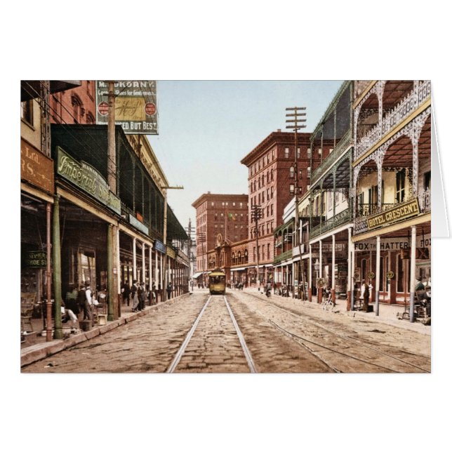 St- Charlesstraße New Orleans 1900 (Vorderseite (Horizontal))