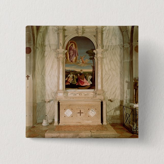St. Christina Altarpiece Button (Vorderseite)