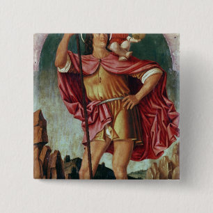 St Christopher Button