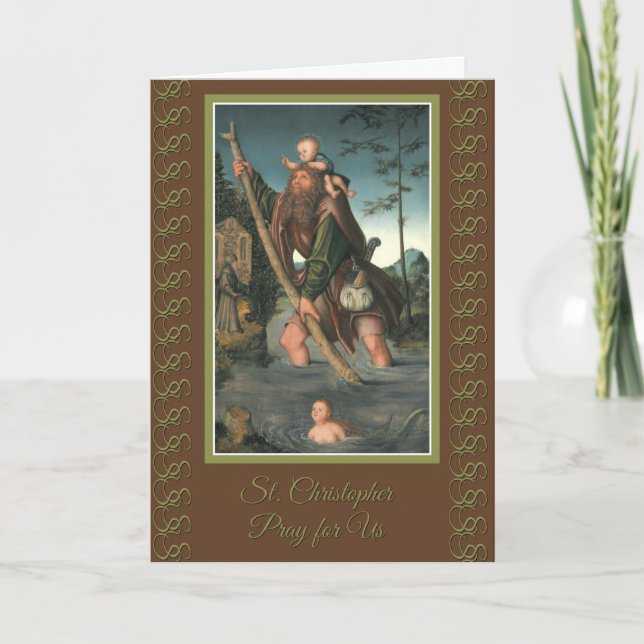 St. Christopher & Christ Fahrerprüflizenz Karte (Vorderseite)