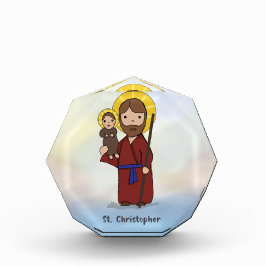 St. Christopher Festtag St. Christopher Fotoblock