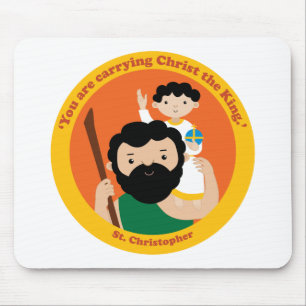 St Christopher Mousepad