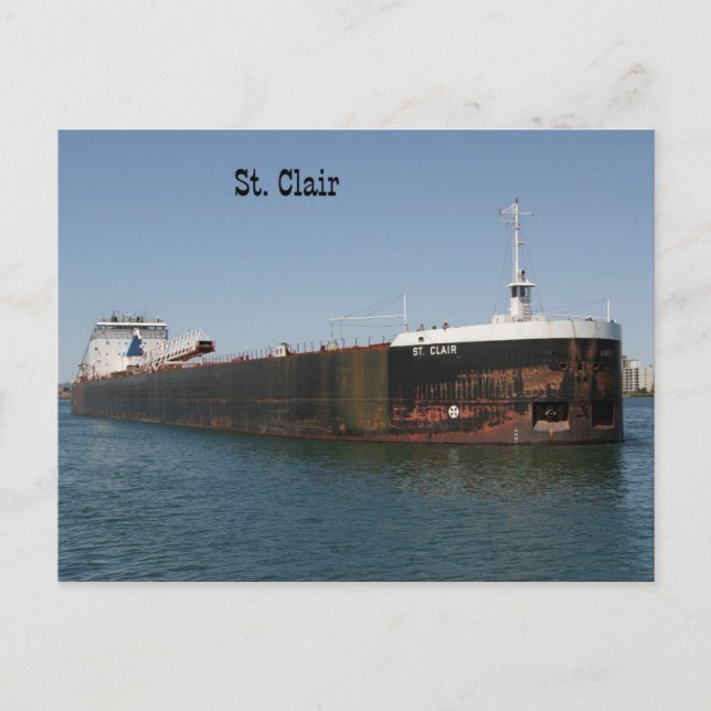 St. Clair Postkarte (Vorderseite)