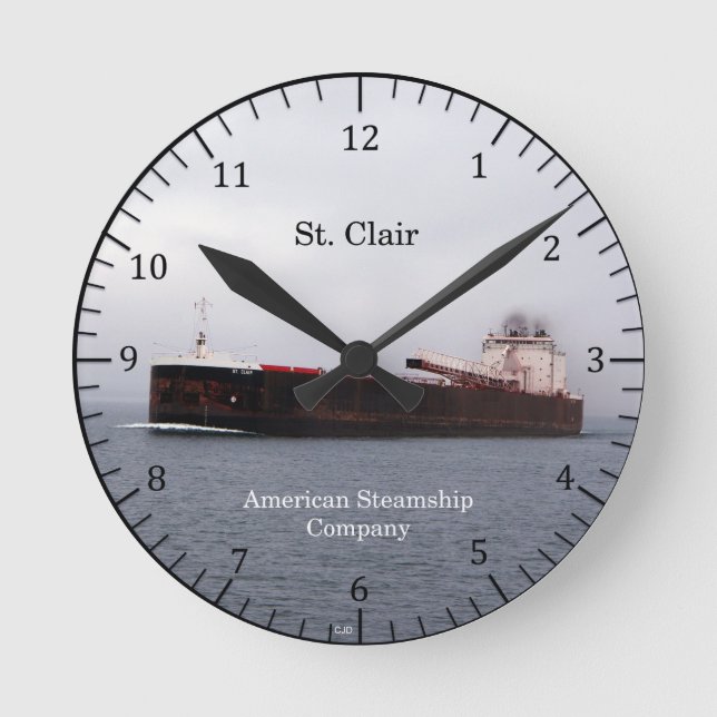 St. Clair Uhr (Vorderseite)