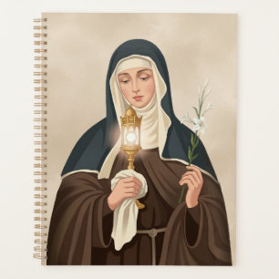 St. Clara von Assisi Laterne Katholische Heilige G Planer
