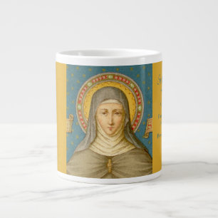 St. Clare von Assisi (SAU 027) XLarge Kaffeetasse Jumbo-Tasse