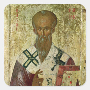 St Clement, 14.-1. Jahrhundert Quadratischer Aufkleber