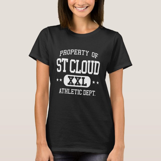 St Cloud Retro Athletic Property Dept T-Shirt (Vorderseite)