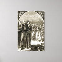 St. Columba sinng, and attacked by the Druids,
