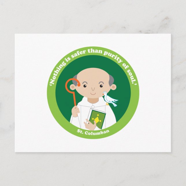 St. Columban Postkarte (Vorderseite)