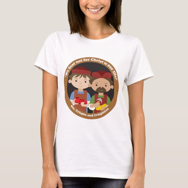 St. Crispin und Crispinian T-Shirt (Vorderseite)