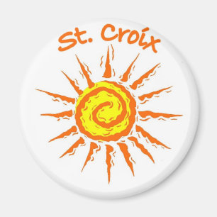 St. Croix, die US-Jungferninseln Magnet