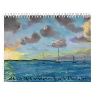 St. Croix: Meine bunte Insel durch Kunst… Kalender