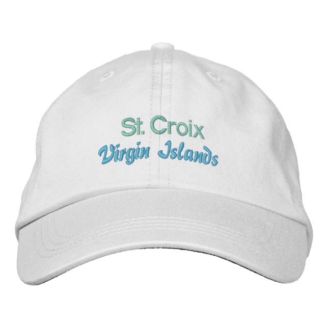 ST. CROIX Mütze Bestickte Baseballkappe (Vorderseite)