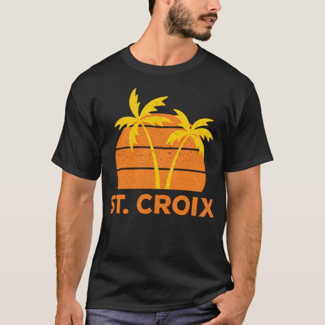 St. Croix Retro T-Shirt (Vorderseite)