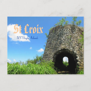 St Croix Sugar Mill Postkarte