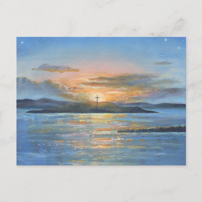 St.Cuthbert's Isle Postcard Postkarte (Vorderseite)