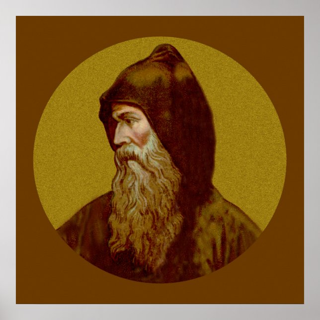 St. Cyril le moine (M 002) Poster 2 (Devant)