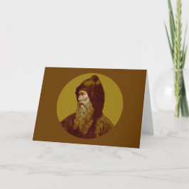 St. Cyril the Monk (M 002) Faltkarte Karte
