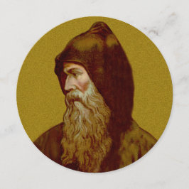 St. Cyril the Monk (M 002) Rnd Blank Grußkarte