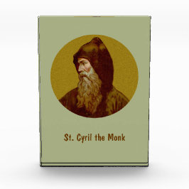 St. Cyril the Monk (M 002) Vertikal Fotoblock