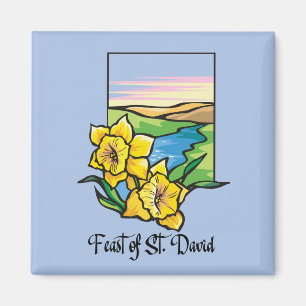 St. David Daffodils Fest Magnet