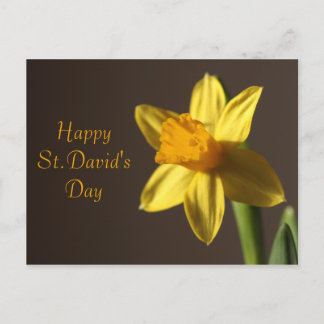 St.David's Day Postcard Postkarte