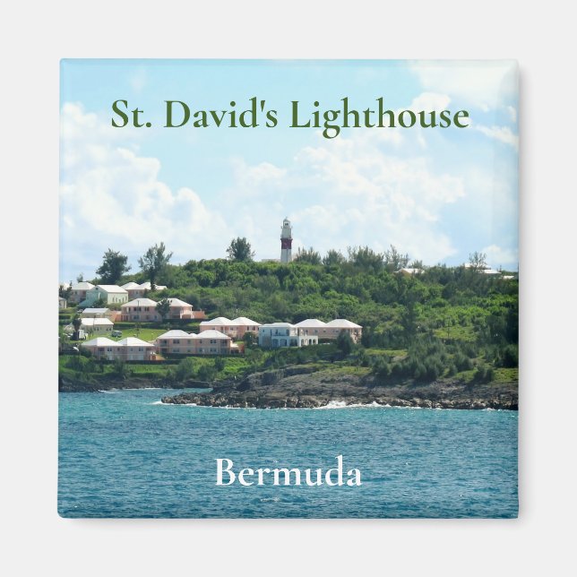 St. David's Lighthouse Bermuda Magnet (Vorne)