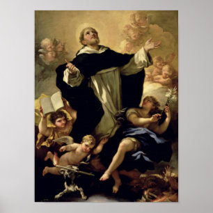 St Dominic, 1170-1221 Poster