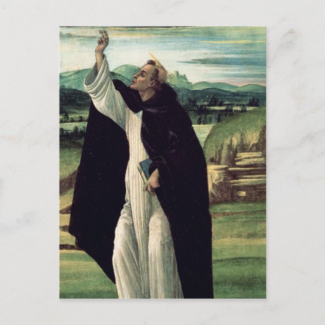 St. Dominic, c.1498-1505 Postkarte (Vorderseite)
