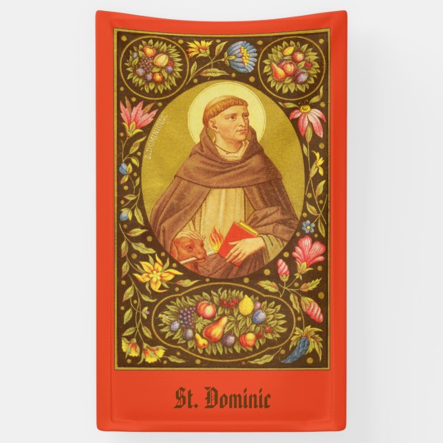 St. Dominic de Guzman (PM 02) Bannière 2 (Vertical)