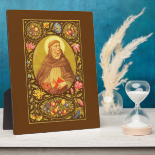 St. Dominic (PM 02) 8"x10" Plaque 1 with Easel Fotoplatte