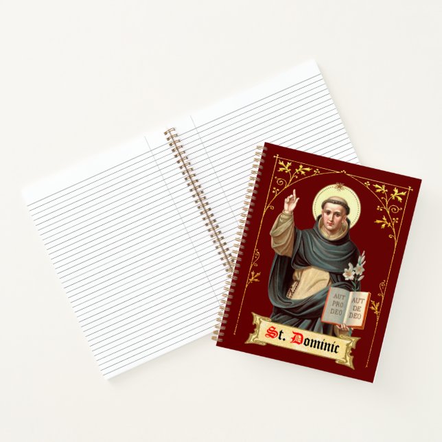 St. Dominic Preaching (BEN 002) Notizbuch (Innenseite)