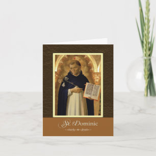 St Dominic Savio beten für uns Karte
