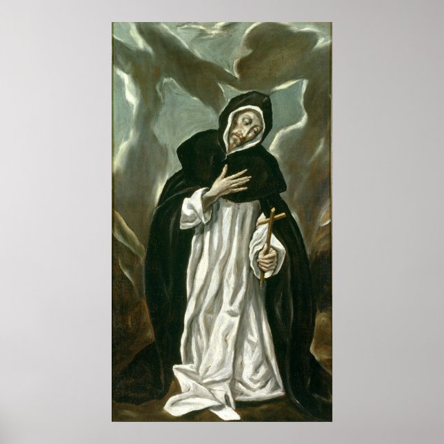 St. Dominic von Guzman Poster (Vorne)