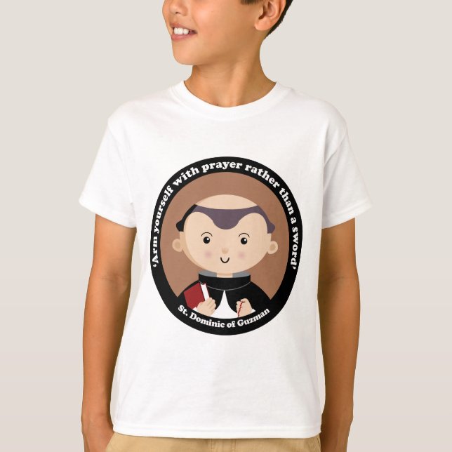 St Dominic von Guzman T-Shirt (Vorderseite)