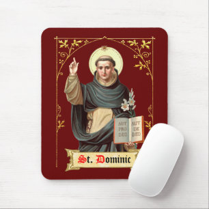 St. Dominikus predigend (BEN 002) Mousepad