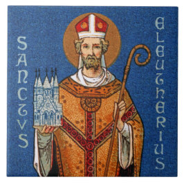 St. Eleutherius von Tournai (Detail; GD 01) Fliese