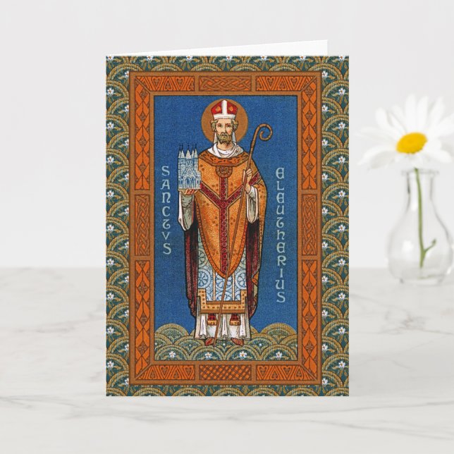 St. Eleutherius von Tournai (GD 01) Karte (Kleine Pflanze)
