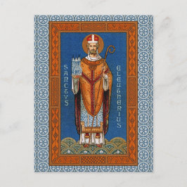 St. Eleutherius von Tournai (GD 01) Postkarte