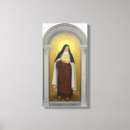 St. Elisabeth der Dreifaltigkeit Katholische Karme Leinwanddruck