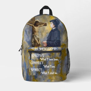St. Elizabeth Ann Seton katholische Heilige Bedruckter Rucksack