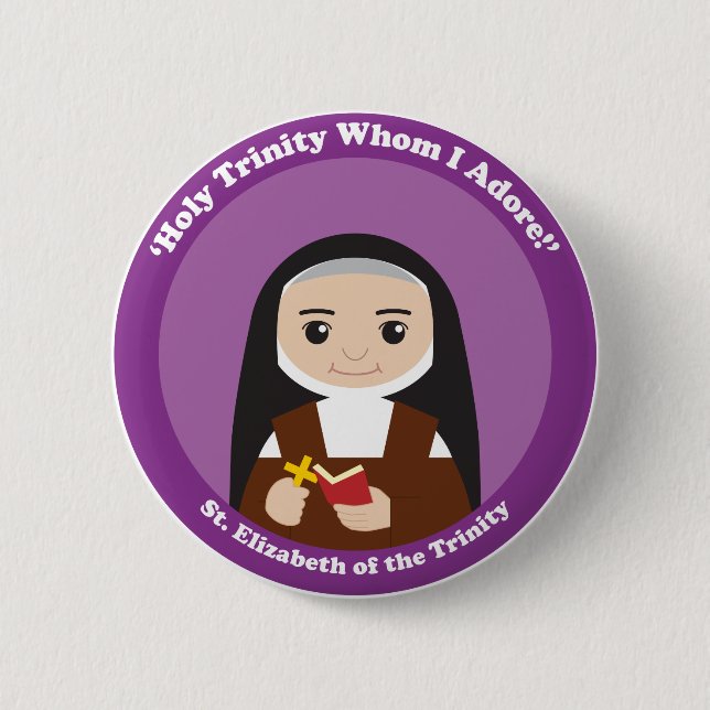 St. Elizabeth der Dreiheit Button (Vorderseite)