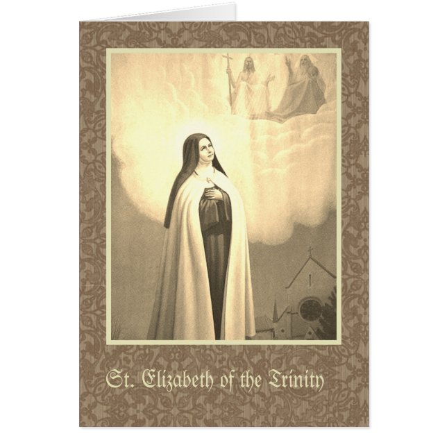 St. Elizabeth der Dreiheit, Carmelite Nonne (Vorne)